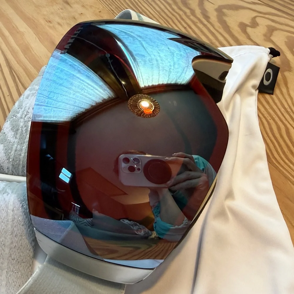 Oakley Flight Deck XM Goggles Lindsay Vonn Glacier Blue/Prizm Sapphire Iridium M